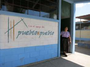 Project Coordinator, Lidia, at La Cumbre School