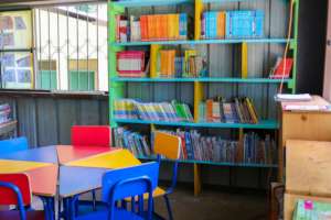 A school library in Nueva Providencia (2017)
