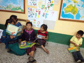 Students of all ages come to the library to read!