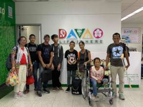 Arrival at Davao Airport