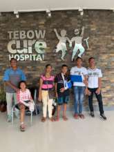 Leaving Tebow Cure Hospital
