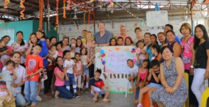 Mark and Pam Interact with Children and Parents