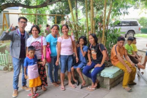 Group From Dauin Waiting to Go Home