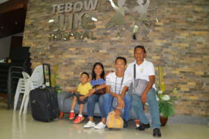 Arrival at Tebow Cure Hospital