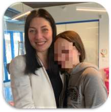 Wig for a cancer patient