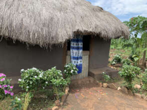 A pretty homestead, making the refugee area home