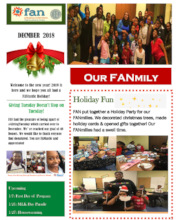 December 2018 Newsletter