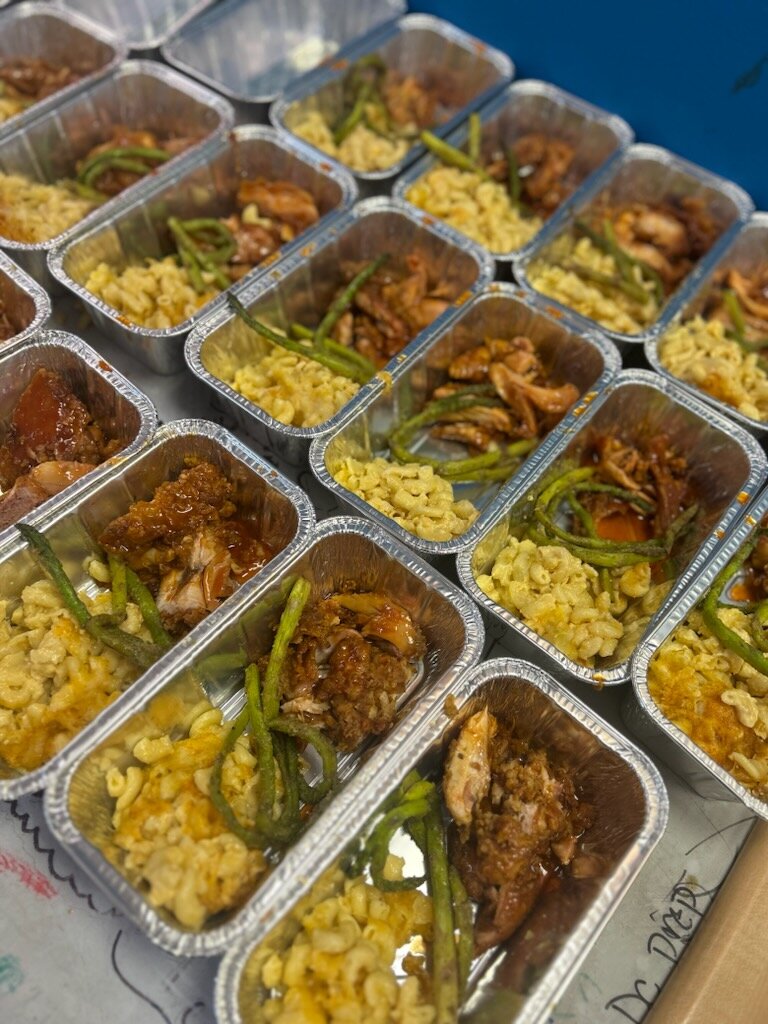 Contestant meal