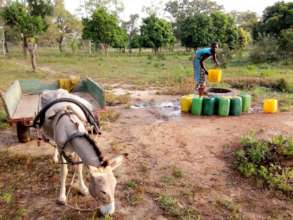 Woman at well