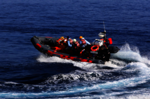 Our Atlantic 75 rescue boat, MoChara