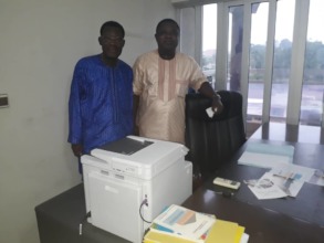 Our Benin team, Denis Hazoume & Jules F. Zannou