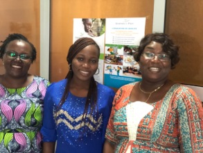 Graines de Paix Benin: Cecile, Arielle and Debora