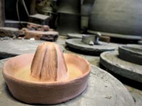 orange juice clay extractor