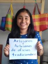 Esmeralda, handmade purses teacher