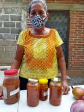 Ana with jam