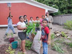 Building a school garden