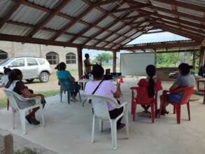 Elsa talking about plant herbarium