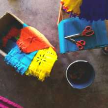 "Papel picado" tradition