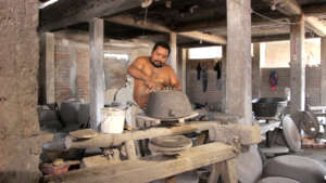 Pottery making in Ixtaltepec