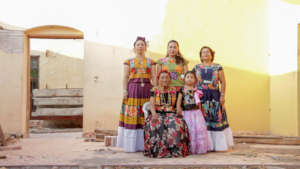 Generations of women in Ixtaltepec