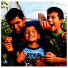 Nutritional food for 280 chidren living in shelter