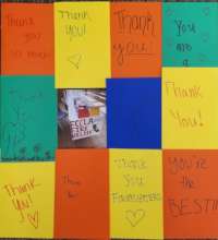 Thank you cards to fire fighters