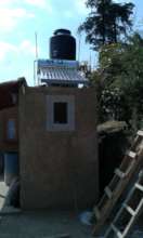 The water solar heater.