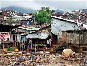 Kroo Bay Slum