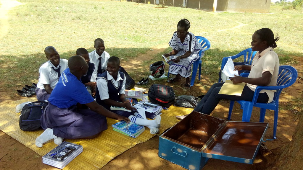 Educate a girl to end child marriage in Uganda.