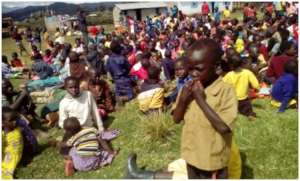 Christmas Celebration for 600 Kids on Mt Elgon