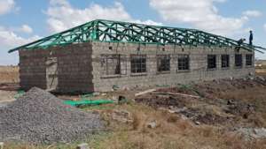 The second dormitory is well under way!