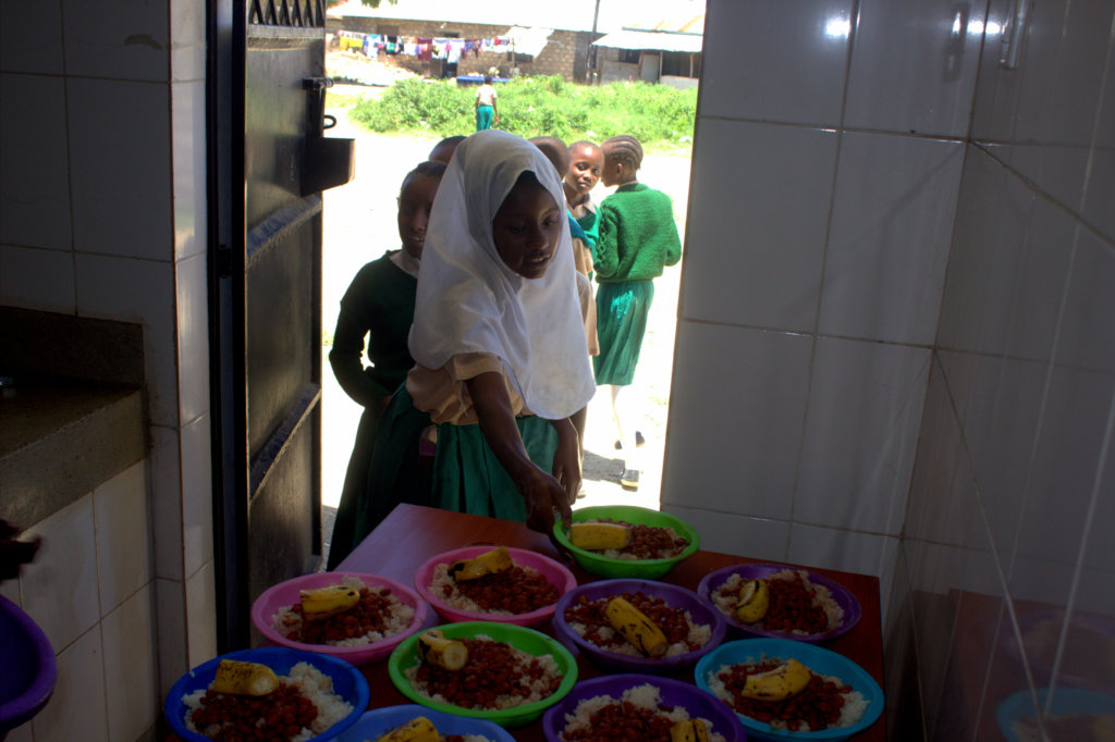 Feed 50 children in Mombasa during the holidays