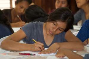 Andrea in academic counseling