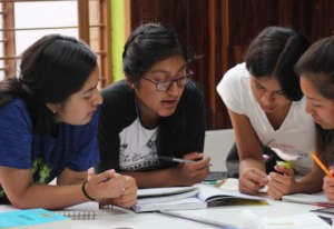 Women scholars  are trained in learning strategies