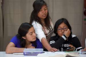 Women in math class