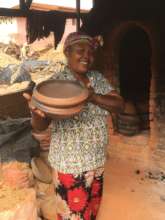 Felicia the pottery maker!