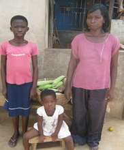 Margaret and two of her children.