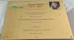 Plaque for CUH