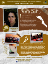 New community outreach leader of Bahia Magdalena.