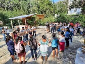Intercambio de saberes en meliponario La Ceiba
