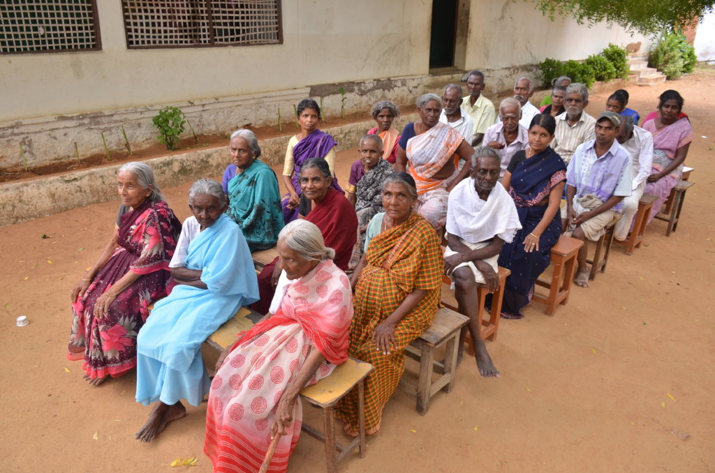 Helping old age people,women and children