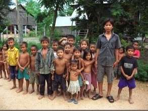 Children in Talle Batti, Cambodia