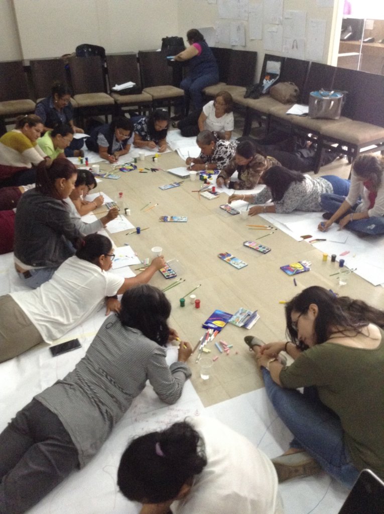 Survivors of violence that support victims