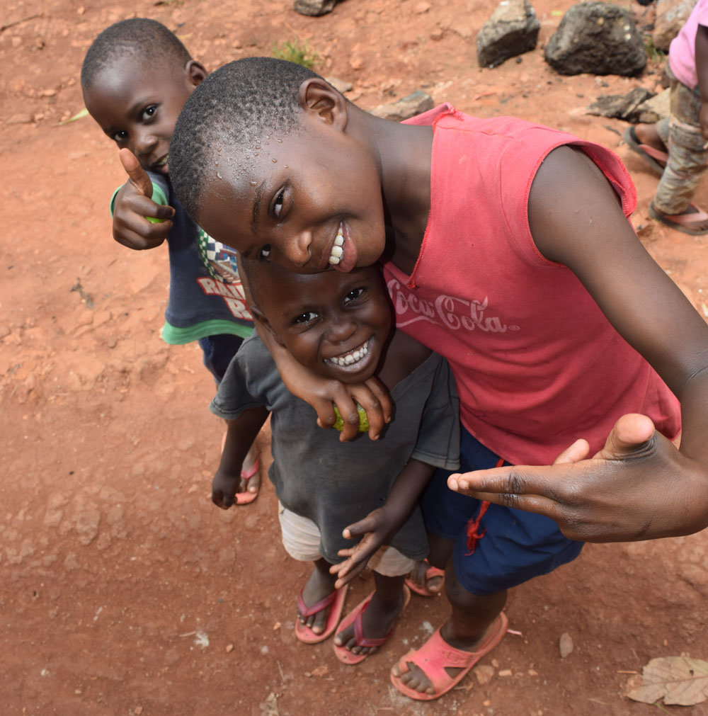 GRAND CHILD TO SCHOOL-UGANDA