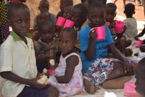 GRAND CHILD TO SCHOOL-UGANDA
