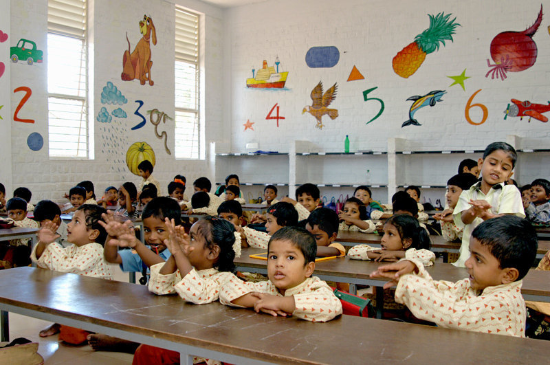 Support a child’s education in rural India
