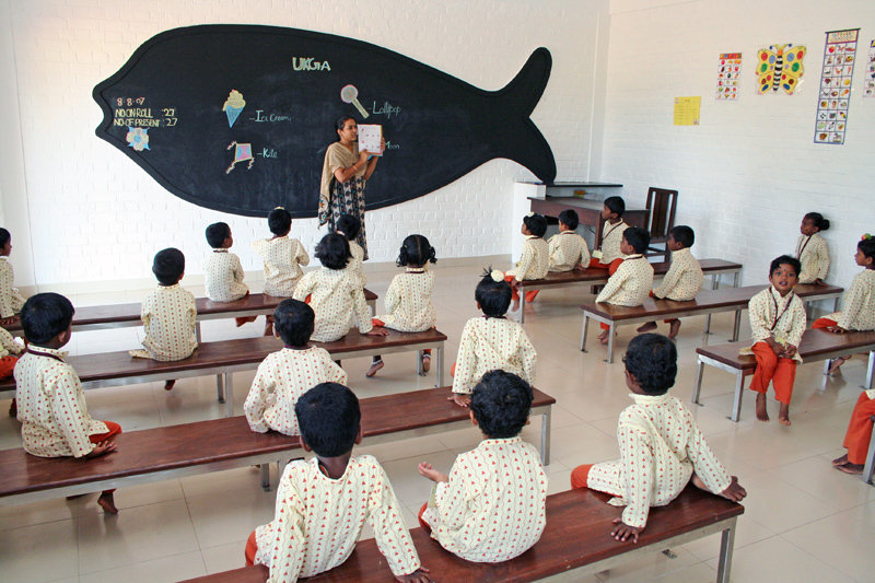 Support a child’s education in rural India