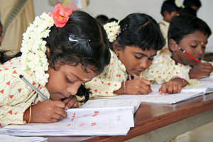 Children at work