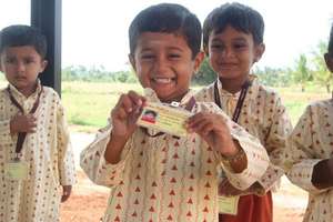 Proud Isha children