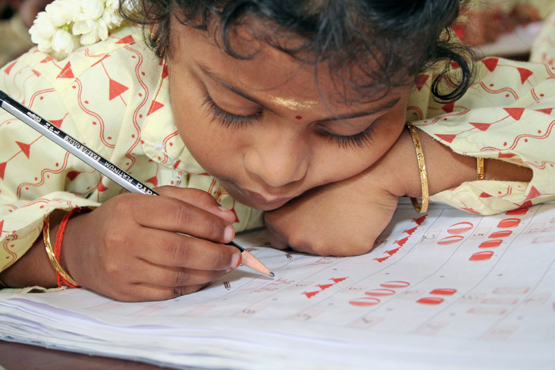 Support a child’s education in rural India